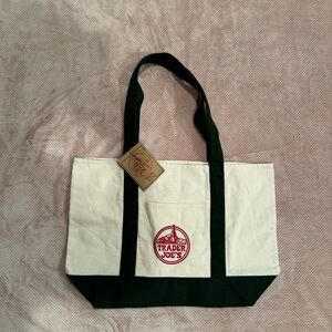 NWT Trader Joe's Canvas Tote Bag - size L